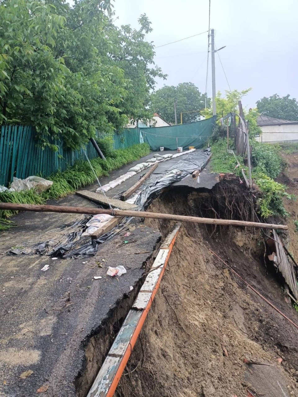 Consecințele ploilor puternice