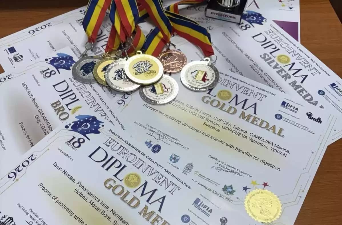 Cercetătorii moldoveni au obținut 8 medalii la EUROINVENT 2026