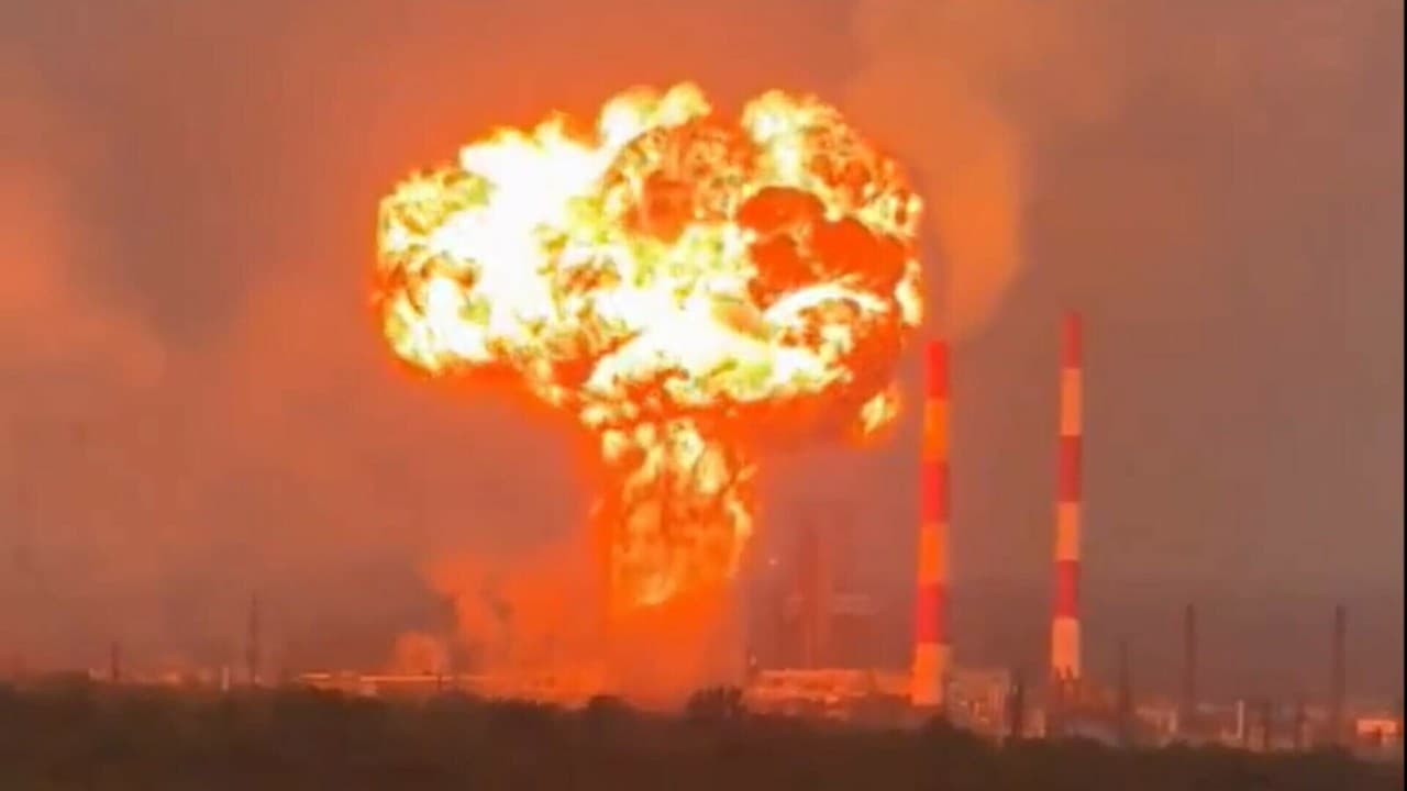 Rafinăria de petrol din Moscova a fost avariată în urma unui atac cu drone ucrainene