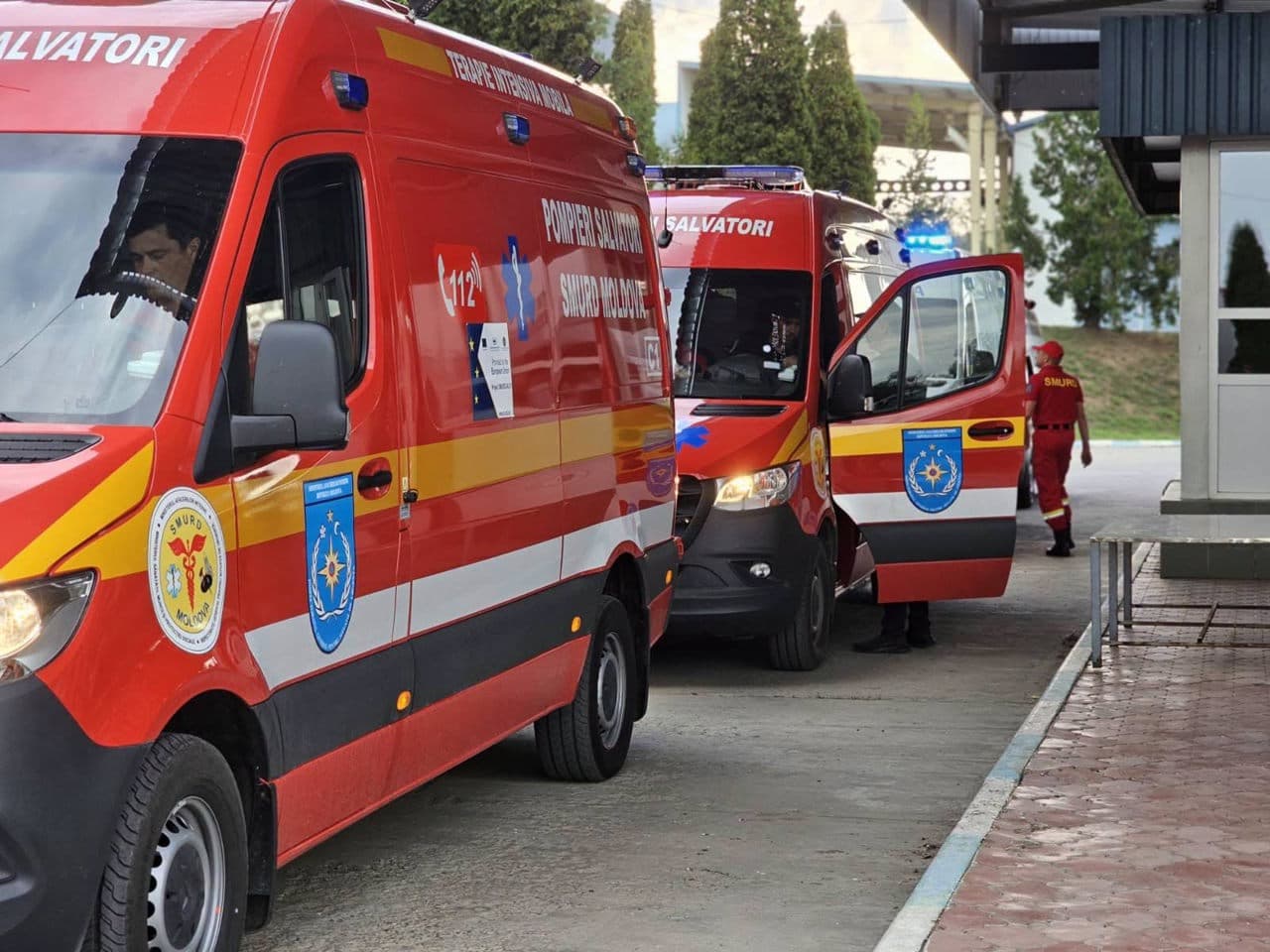 Un cetățean moldovean, transportat de SMURD în Moldova