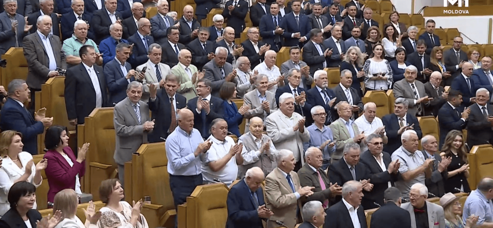 Ședință solemnă cu deputații primului Parlament al Republicii Moldova