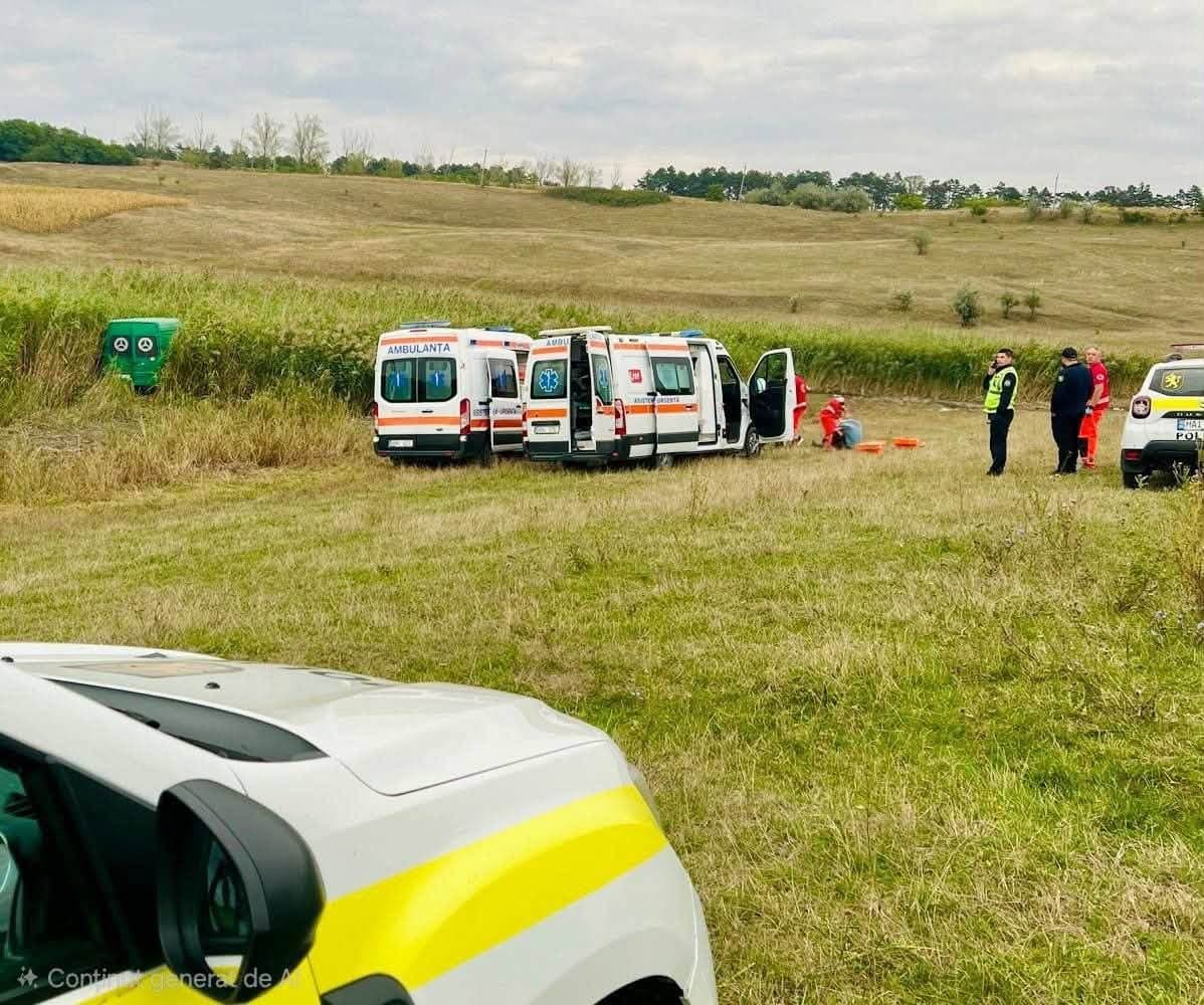 Trei accidente, cinci răniți și un șofer reținut