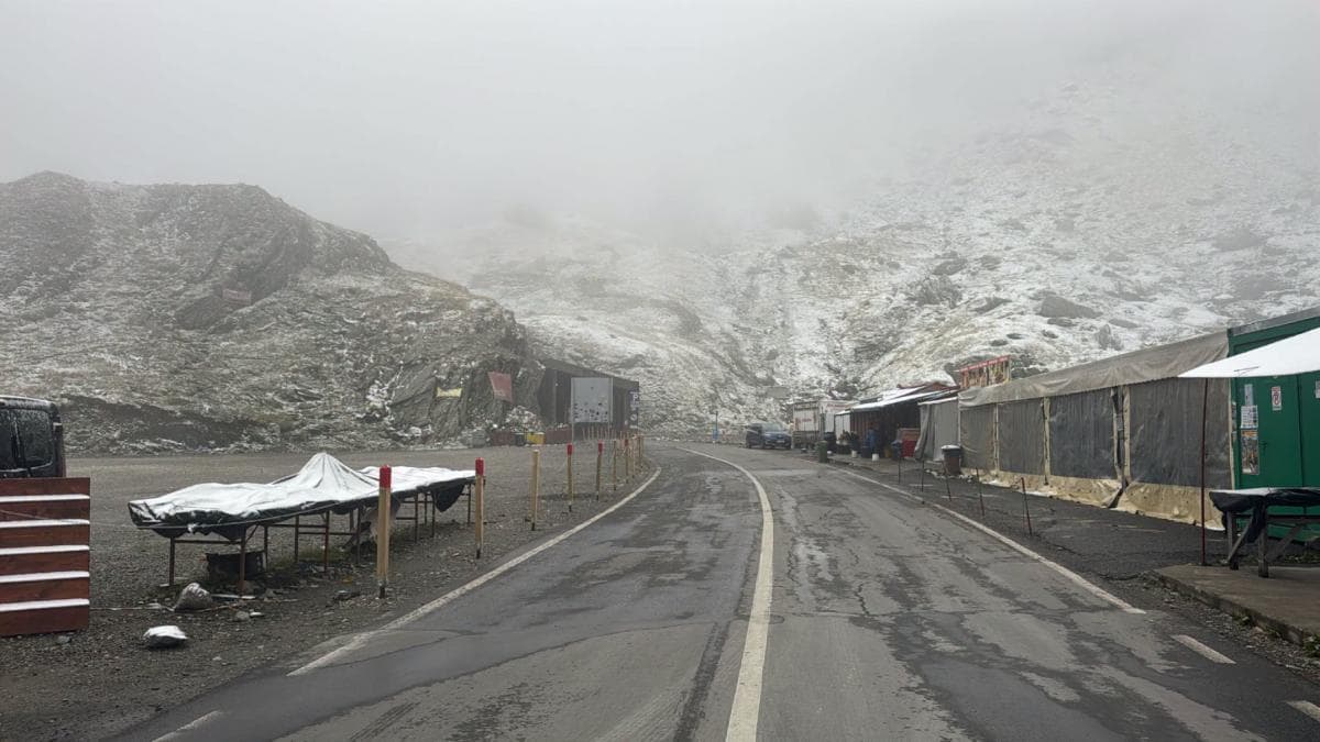Prima ninsoare în România și Ucraina