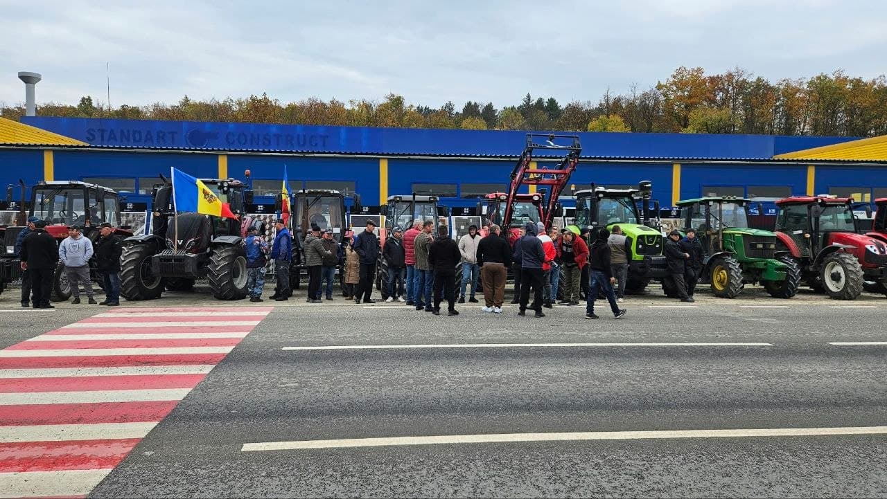 Fermierii au protestat în mai multe raioane ale țării