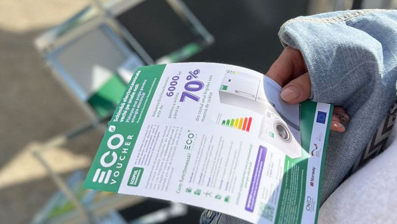 Peste 8 000 de familii vor beneficia de vouchere pentru electrocasnice eficiente energetic