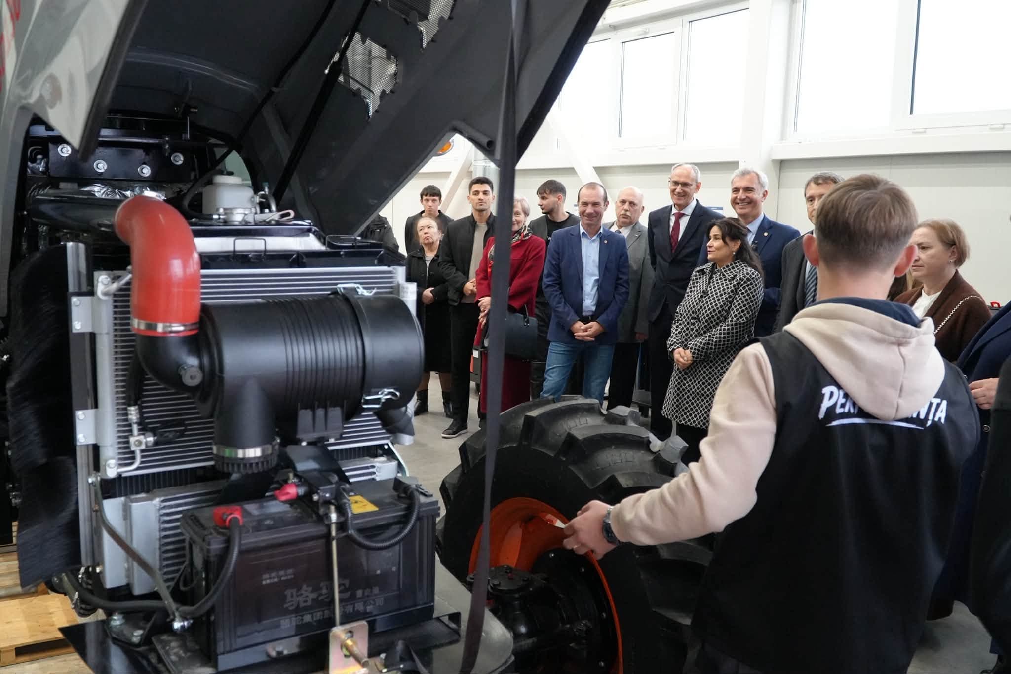 Laborator modern de mecanică agricolă, inaugurat la Colegiul Agroindustrial din Grinăuți