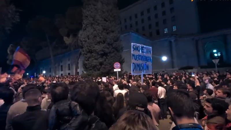 Proteste în Spania în urma accidentului feroviar